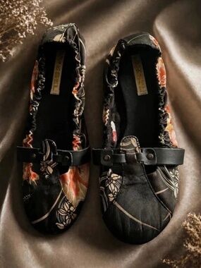 Y2k RARE Diesel Floral Ballet Flats | Size 7.5
